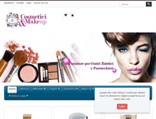Tablet Screenshot of cosmetici-makeup.com